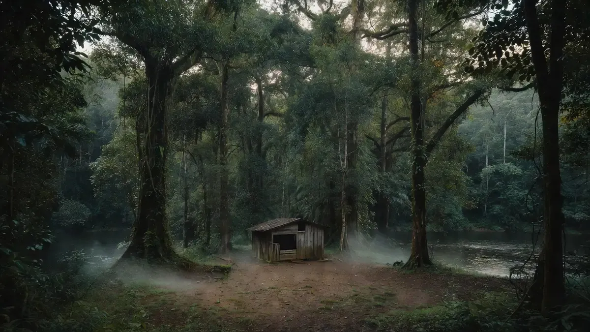 Sirena Ranger Station surrounded by the primary rainforest of the Osa Peninsula inside Corcovado National Park, Costa Rica — the heart of the most biologically intense place on Earth